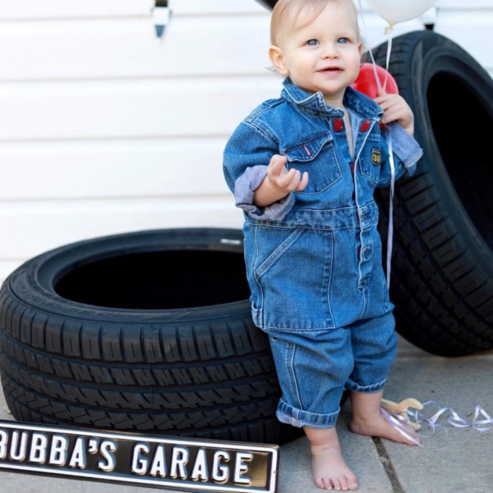 Baby Gap like new mechanic denim jumpsuit 🔧
